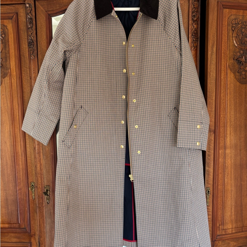 NWT J. Crew Plaid Barn Jacket